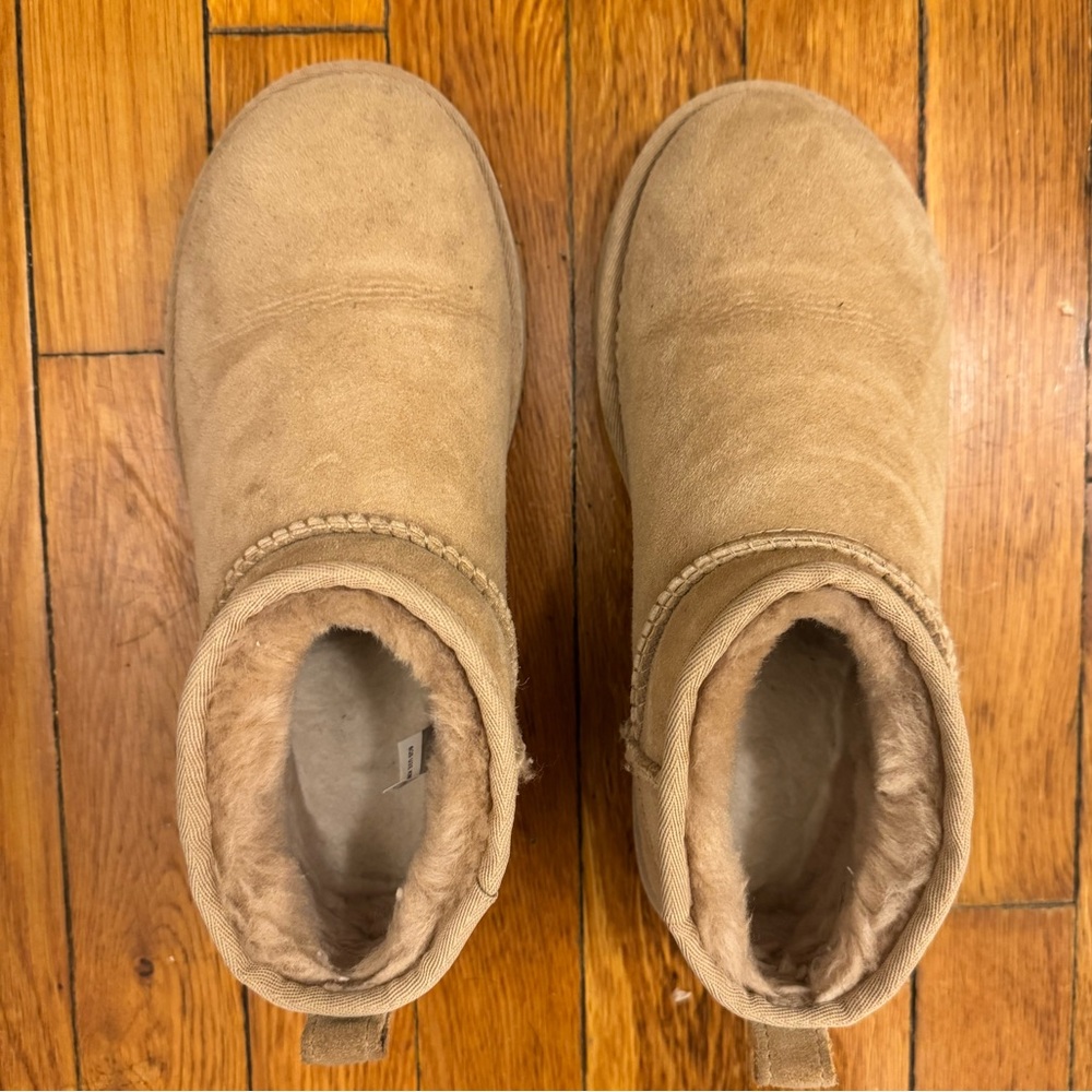 UGG Classic Ultra Mini - Sand - Size 7